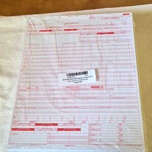 UB-04 (CMS 1450) Medical Billing Claim Forms. Open pkg. Few less than 500.
